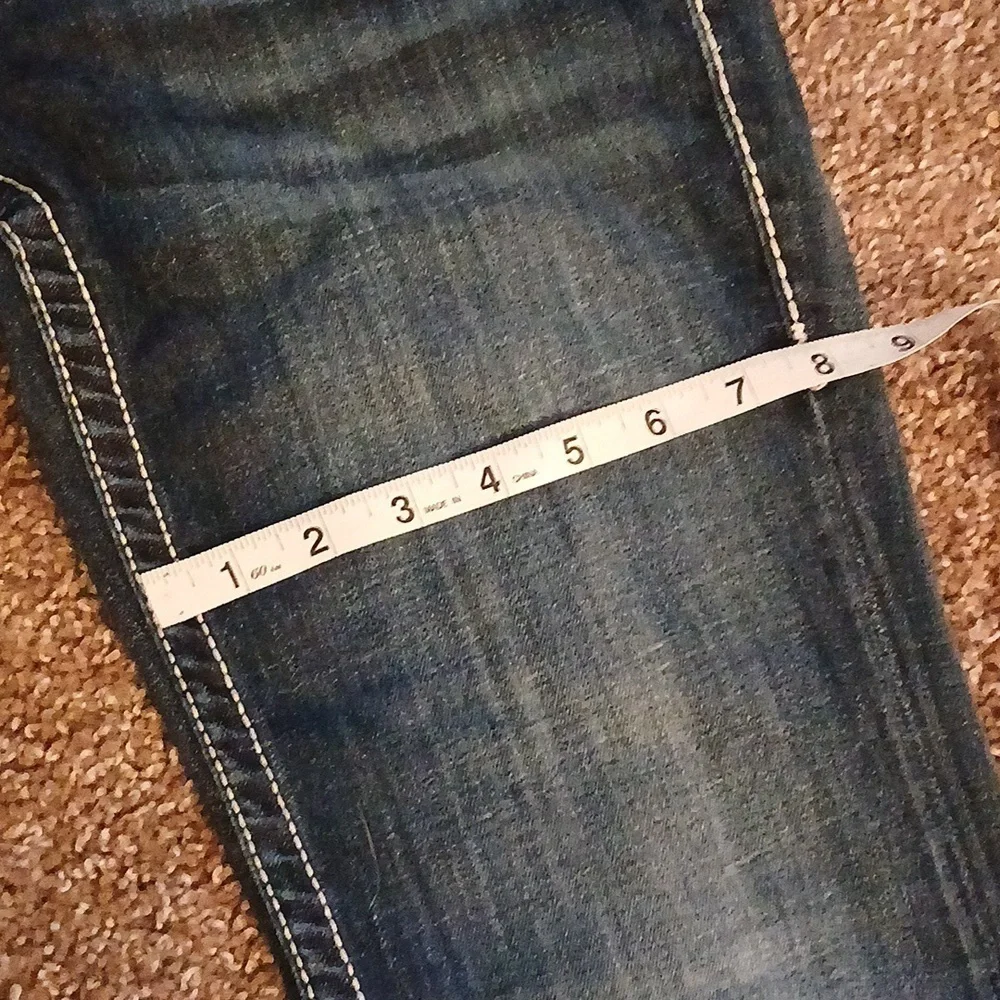 Vigoss the new York bootcut blue jeans size 5/6 - Picture 14 of 16